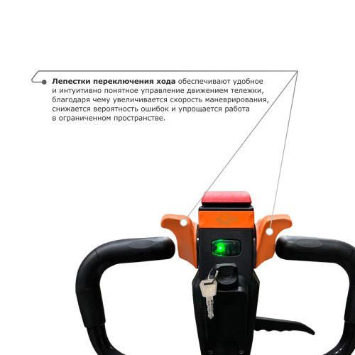 Самоходная тележка с гидравлическим подъемом вил PROLIFT M2 ST15L по ценам производителя в Казани с доставкой по всей России