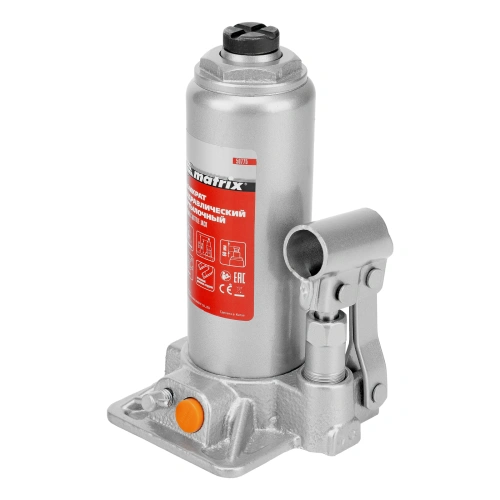 Домкрат гидравлический бутылочный, 4 т, h подъема 194-372 мм, в пластиковом кейсе Matrix по ценам производителя в Казани с доставкой по всей России