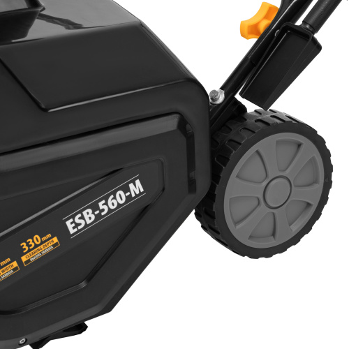Электрическая снегоуборочная машина ESB-560-M, 2,5 кВт, металлический шнек, LED фара Denzel по ценам производителя в Казани с доставкой по всей России