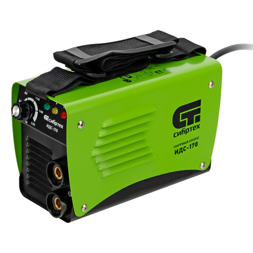 Аппарат инверторный дуговой сварки ИДС-170, 170 А, ПВ 80%, диаметр электрода 1.6-3.2 мм Сибртех купить в Москве с доставкой по всей России | ProtosMarket.ru