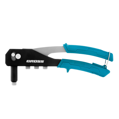 Заклепочник ручной, 260 мм, заклепки 2,4-3,2-4,0-4,8 мм Gross купить в Москве с доставкой по всей России | ProtosMarket.ru