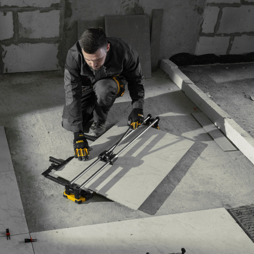 Плиткорез 1000х14мм, цельнометал. напр., каретка на подш., стальная станина, рукоятка-пенал Denzel по ценам производителя в Казани с доставкой по всей России