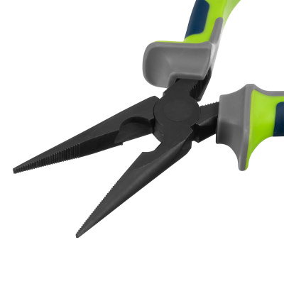 Длинногубцы прямые 160 мм, фосфатирование, трехкомпонентные рукоятки Сибртех купить в Москве с доставкой по всей России | ProtosMarket.ru