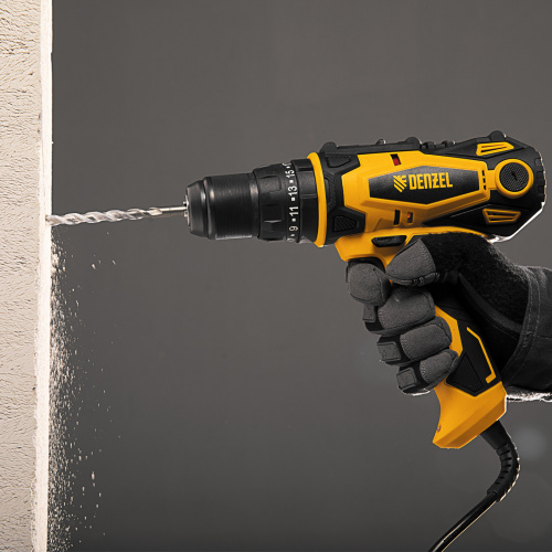 Дрель-шуруповерт сетевая ударная ISD-300-13 Denzel купить в Москве с доставкой по всей России | ProtosMarket.ru