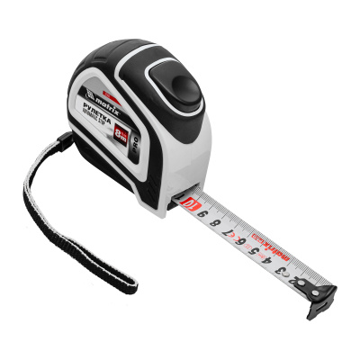 Рулетка Autostop,8 м х 25 мм,двухкомпонентный корпус,автоматическая фиксация,Pro Matrix по ценам производителя в Казани с доставкой по всей России