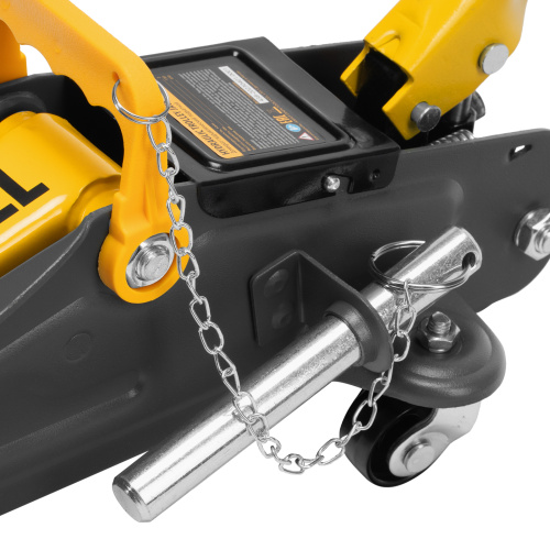 Домкрат гидравлический подкатной с фиксатором, 2,8 т, 135-385 мм Denzel купить в Москве с доставкой по всей России | ProtosMarket.ru