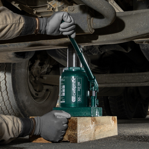 Домкрат гидравлический бутылочный, 50 т, 245-385 мм Сибртех купить в Москве с доставкой по всей России | ProtosMarket.ru