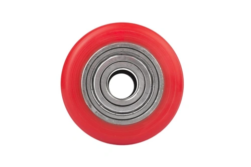 Колесо полиуретан 80х70 мм с подшипником для тележек и платформ BF/DF-III/RHP/AC/DF/CW2/PWH/CRA/CRO купить в Москве с доставкой по всей России | ProtosMarket.ru