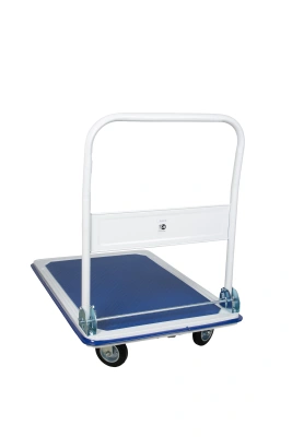 Тележка платформенная 300 кг TOR PH300 (880х600) со складной ручкой (резиновые колеса 125 мм) купить в Москве с доставкой по всей России | ProtosMarket.ru