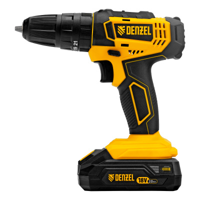 Дрель-шуруповерт аккумуляторная ударная CID-18-02BM, Li-Ion, 18 В, 2 акк. Denzel купить в Москве с доставкой по всей России | ProtosMarket.ru