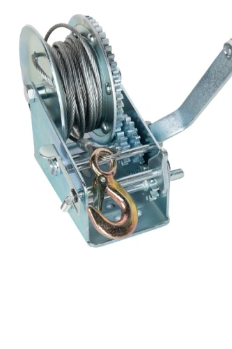 Лебедка ручная барабанная с тросом 1300кг  10м оцинкованная TOR FD по ценам производителя в Казани с доставкой по всей России