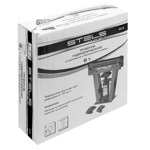 Трубогиб гидравлический, 8 т, в комплекте с башмаками 1/2-1, пластиковый кейс, Stels купить в Москве с доставкой по всей России | ProtosMarket.ru