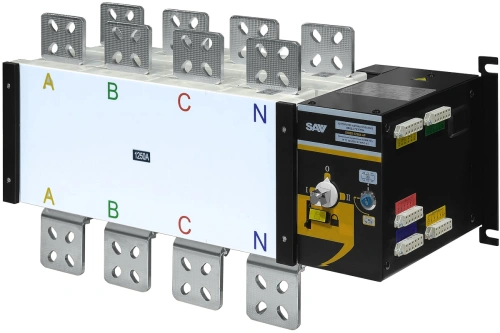 Реверсивный рубильник АВР (устройство автоматического ввода резерва) SHIQ5-1250 4P по ценам производителя в Казани с доставкой по всей России