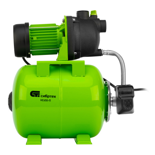 Насосная станция НС650-П, 650 Вт, напор 37 м, 3200 л/ч, ресивер 19 л Сибртех купить в Москве с доставкой по всей России | ProtosMarket.ru