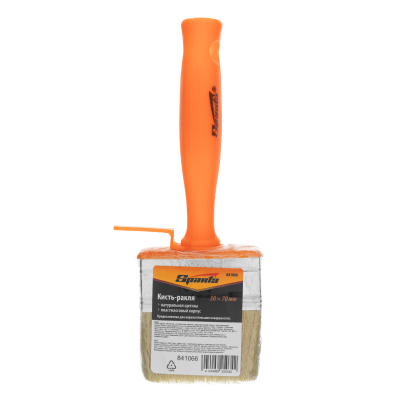 Кисть-ракля, 30х70 мм, натуральная щетина, пластмассовый корпус, пластмассовая ручка Sparta купить в Москве с доставкой по всей России | ProtosMarket.ru