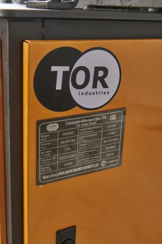 Станок для гибки арматуры 32/28мм 3кВт TOR GW32M по ценам производителя в Казани с доставкой по всей России