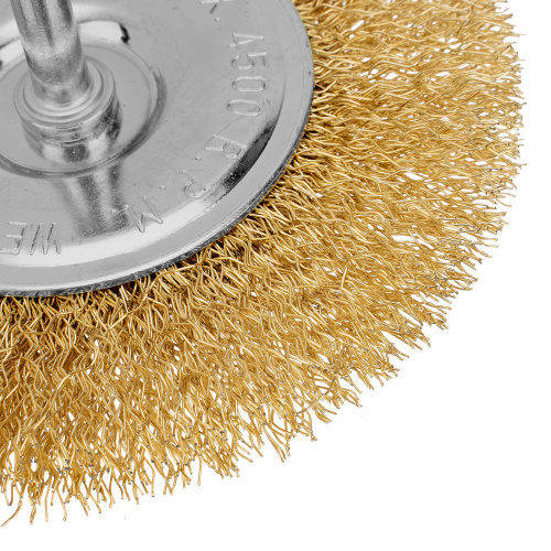 Набор щеток для дрели, 2 шт, 1 плоская, 100 мм, 1 "чашка", 75 мм, со шпильками Matrix по ценам производителя в Казани с доставкой по всей России