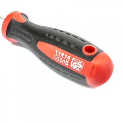 Отвертка Profi, SL5.5 х 125 мм, S2, двухкомпонентная рукоятка Matrix по ценам производителя в Казани с доставкой по всей России