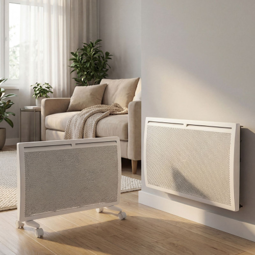 Конвектор гибридный электрический HybridX-2000, ИК нагреватель, цифровой термостат Denzel по ценам производителя в Казани с доставкой по всей России