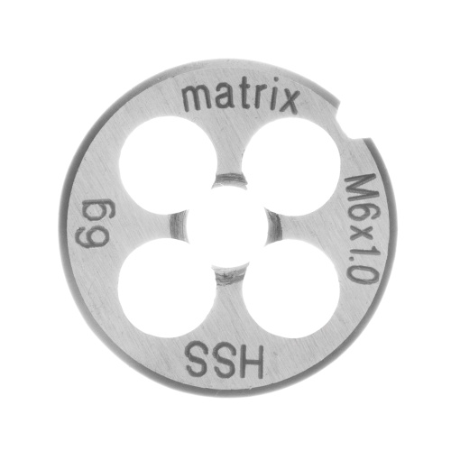 Плашка М6 х 1 мм, Р6М5 Matrix купить в Москве с доставкой по всей России | ProtosMarket.ru