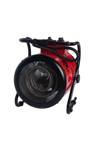 Пушка тепловая электрическая 5 кВт 220В ТЭН из нержавеющей стали TOR BJE-F5B по ценам производителя в Казани с доставкой по всей России