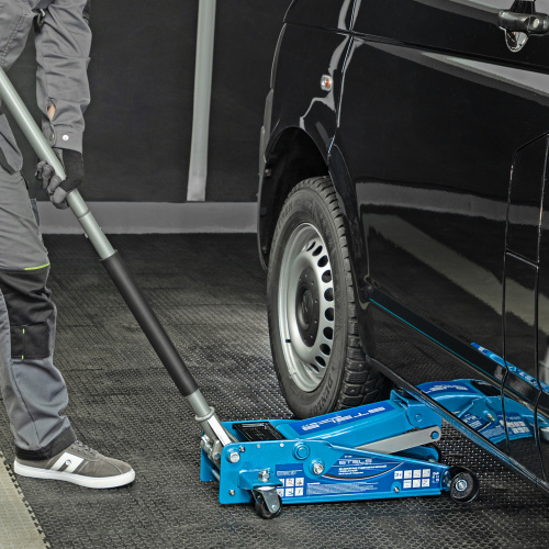 Домкрат гидравлический подкатной, быстрый подъем, 3 т, Quick, 130-465 мм, профессиональный Stels купить в Москве с доставкой по всей России | ProtosMarket.ru