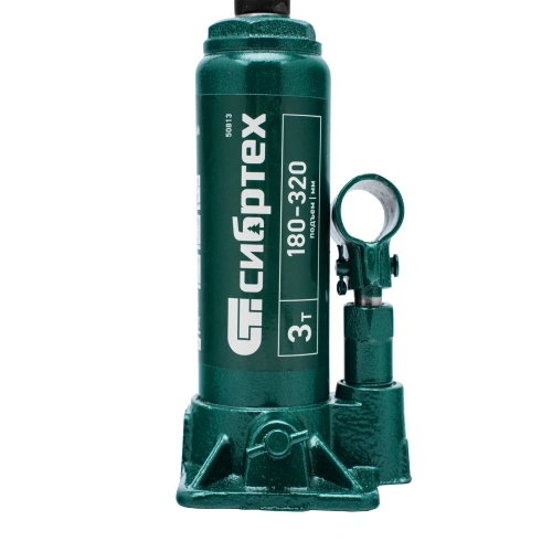 Домкрат гидравлический бутылочный, 3 т, 180-320 мм, в пласт. кейсе Сибртех купить в Москве с доставкой по всей России | ProtosMarket.ru