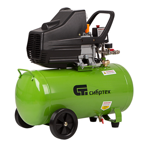Компрессор воздушный КК-1500/50, 1.5 кВт, 198 л/мин, 50 л, прямой привод, масляный Сибртех купить в Москве с доставкой по всей России | ProtosMarket.ru