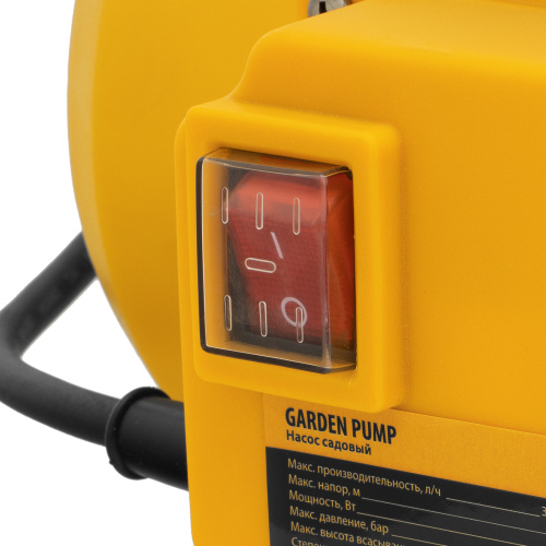 Садовый поверхностный насос GPL800Х, 800 Вт, 3200 л/ч, подъем 42 м, нержавейка Denzel купить в Москве с доставкой по всей России | ProtosMarket.ru