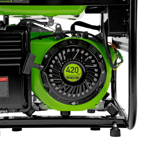 Генератор бензиновый БС-8000, 6,6 кВт, 230В, четырехтактный, 25 л, ручной стартер Сибртех купить в Москве с доставкой по всей России | ProtosMarket.ru