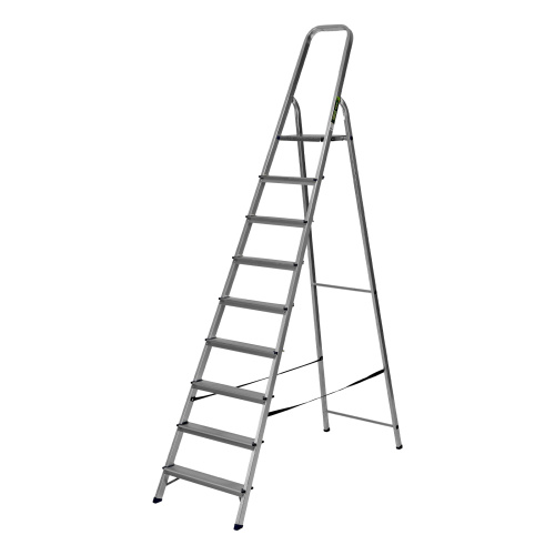 Стремянка, 9 ступеней, алюминиевая, Сибртех купить в Москве с доставкой по всей России | ProtosMarket.ru