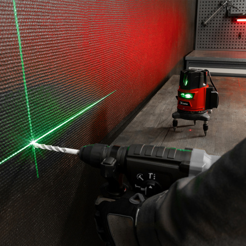 Лазерный уровень CRL-30G, 30 м, зеленый луч, акк. Li 2400 mah, резьба 5/8" MTX по ценам производителя в Казани с доставкой по всей России