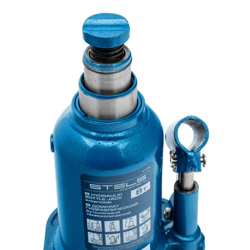 Домкрат гидравлический бутылочный телескопический, 8 т, подъем 180-410 мм Stels купить в Москве с доставкой по всей России | ProtosMarket.ru