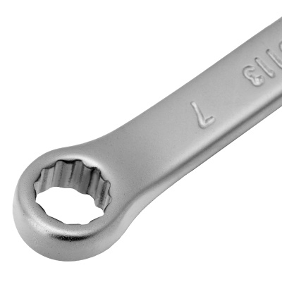 Ключ комбинированный, 7 мм, CrV, матовый хром Matrix купить в Москве с доставкой по всей России | ProtosMarket.ru