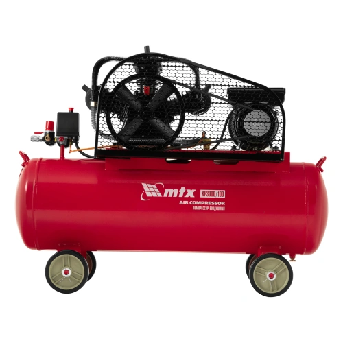 Компрессор воздушный ременный привод КР3000/100  3,0 кВт, 100 литров, 510 л/мин МТХ по ценам производителя в Казани с доставкой по всей России