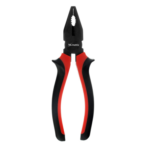 Плоскогубцы комбинированные Black Nickel, 180 мм, двухкомпонентные рукоятки Matrix купить в Москве с доставкой по всей России | ProtosMarket.ru