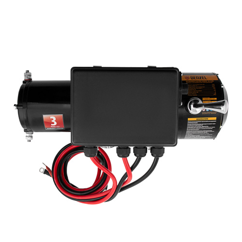 Лебедка автомобильная электрическая LB-2200, 2.2 т, 3.3 кВт, 12 В Denzel по ценам производителя в Казани с доставкой по всей России