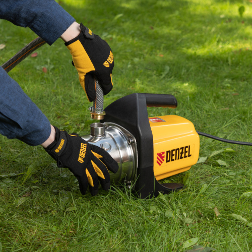 Садовый поверхностный насос GP 1000Х, 1000 Вт, 3500 л/ч, подъем 44 м, нержавейка Denzel купить в Москве с доставкой по всей России | ProtosMarket.ru