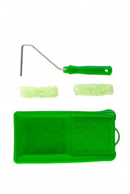 Малярный набор для работ по дереву: кювета 150 мм х 290 мм и мини-валик 110 мм Сибртех купить в Москве с доставкой по всей России | ProtosMarket.ru