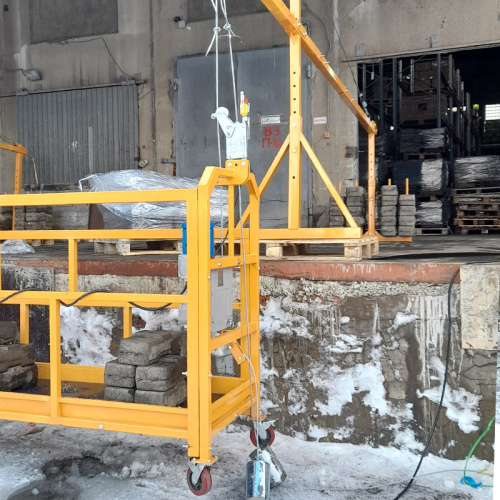 Строительная люлька ZLP-500 купить в Москве с доставкой по всей России | ProtosMarket.ru