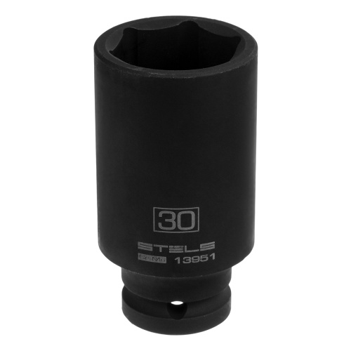 Головка ударная удлиненная шестигранная, 30 мм, 1/2, CrMo Stels купить в Москве с доставкой по всей России | ProtosMarket.ru