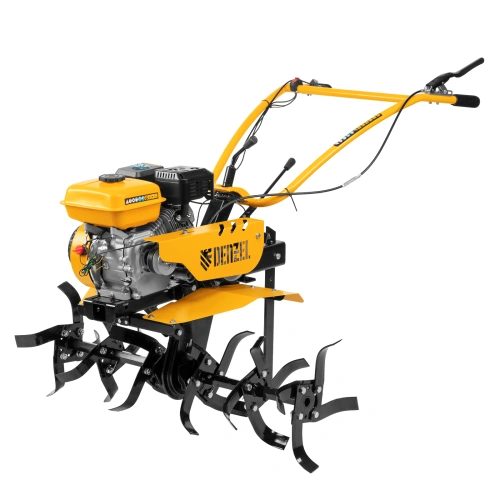 Мотоблок DPT-270, 7 л.с, ременное сцепление, ширина 85 см, глубина 35 см, фрез 3 х 4, ШОМ, передачи 2В/1Н Denzel по ценам производителя в Казани с доставкой по всей России