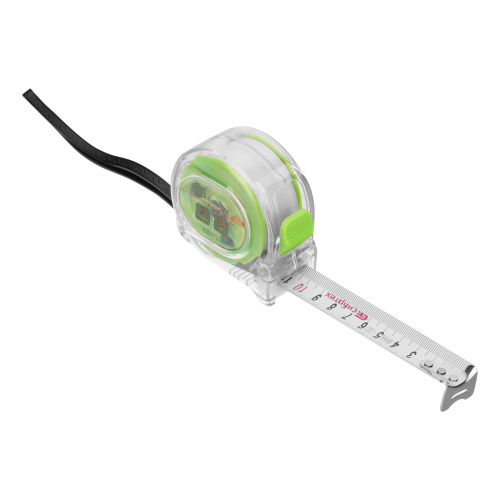 Рулетка Кварц,прозрачный корпус,амортизатор,3 м х 16 мм Сибртех по ценам производителя в Казани с доставкой по всей России