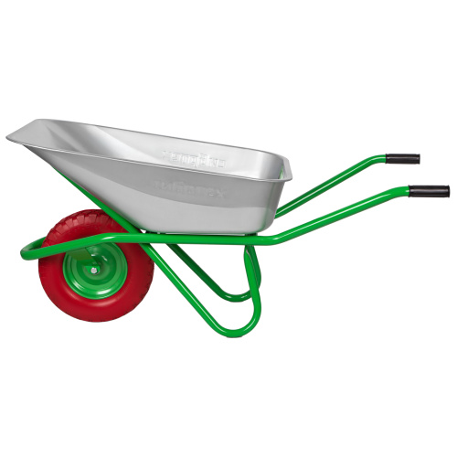 Тачка садово-строительная с PU колесом, грузоподъемность 180 кг, объем 90 л Сибртех купить в Москве с доставкой по всей России | ProtosMarket.ru