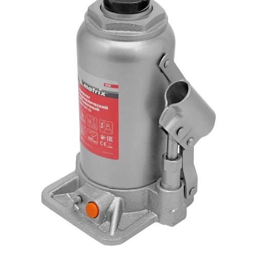 Домкрат гидравлический бутылочный, 16 т, h подъема 230-460 мм Matrix по ценам производителя в Казани с доставкой по всей России