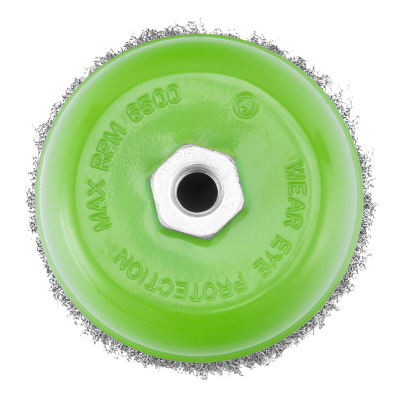 Щетка для УШМ, 125 мм, М14, "чашка", витая проволока Сибртех по ценам производителя в Казани с доставкой по всей России