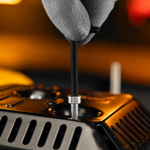 Набор ключей имбусовых HEX, 1.5-10 мм, CrV, 10 шт, оксидированные, на кольце Sparta купить в Москве с доставкой по всей России | ProtosMarket.ru