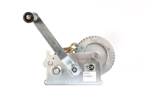 Лебедка ручная TOR ЛФ-2500 (FD) г/п 1,0 т длина троса 10 м купить в Москве с доставкой по всей России | ProtosMarket.ru