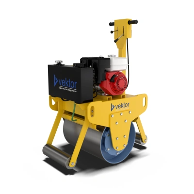 Виброкаток ручной одновальцовый Vektor VR-600 купить в Москве с доставкой по всей России | ProtosMarket.ru