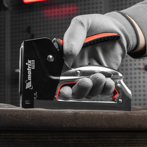 Степлер мебельный, стальной, быстрая загрузка, тип скобы 53, 4-14 мм, PRO Matrix купить в Москве с доставкой по всей России | ProtosMarket.ru